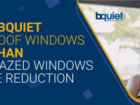 Why are bquiet soundproof windows better than triple glazed windows for noise reduction