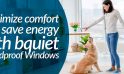 Maximize Comfort and Save Energy with bquiet Soundproof Windows