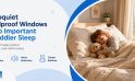 Why bquiet Soundproof Windows Are So Important for Toddler Sleep